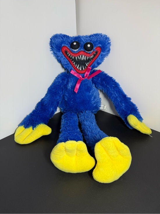 Poppy Playtime Other - Poppy Playtime Huggy Wuggy Monster Plush Toy 21" - Blue